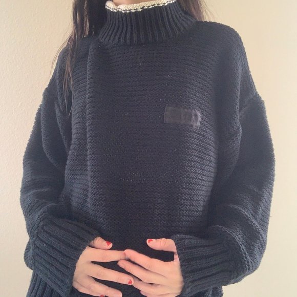 Vintage Esprit Sport Chunky Turtleneck Sweater - Picture 4 of 7